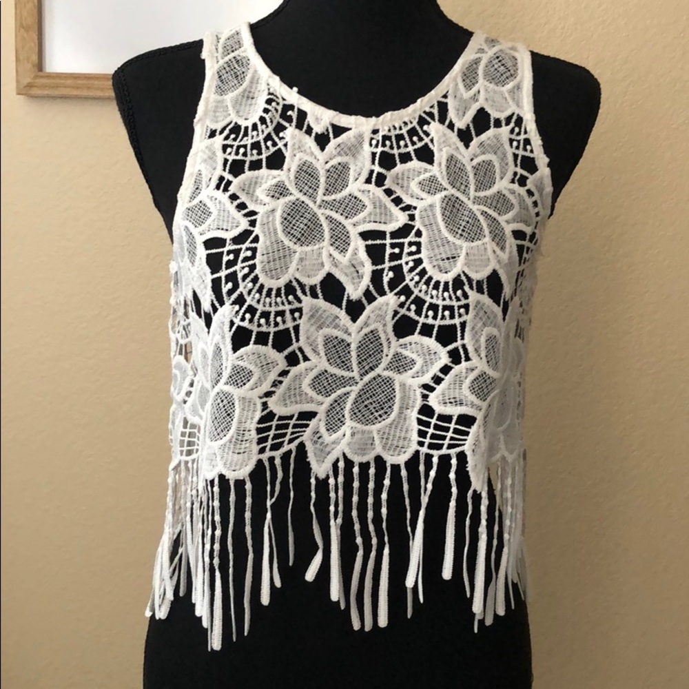 Detailed Cropped Top